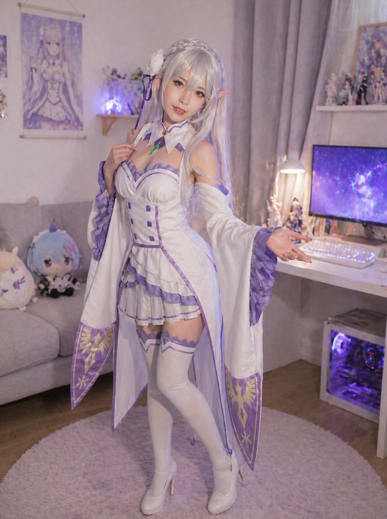 AI virtual cosplay