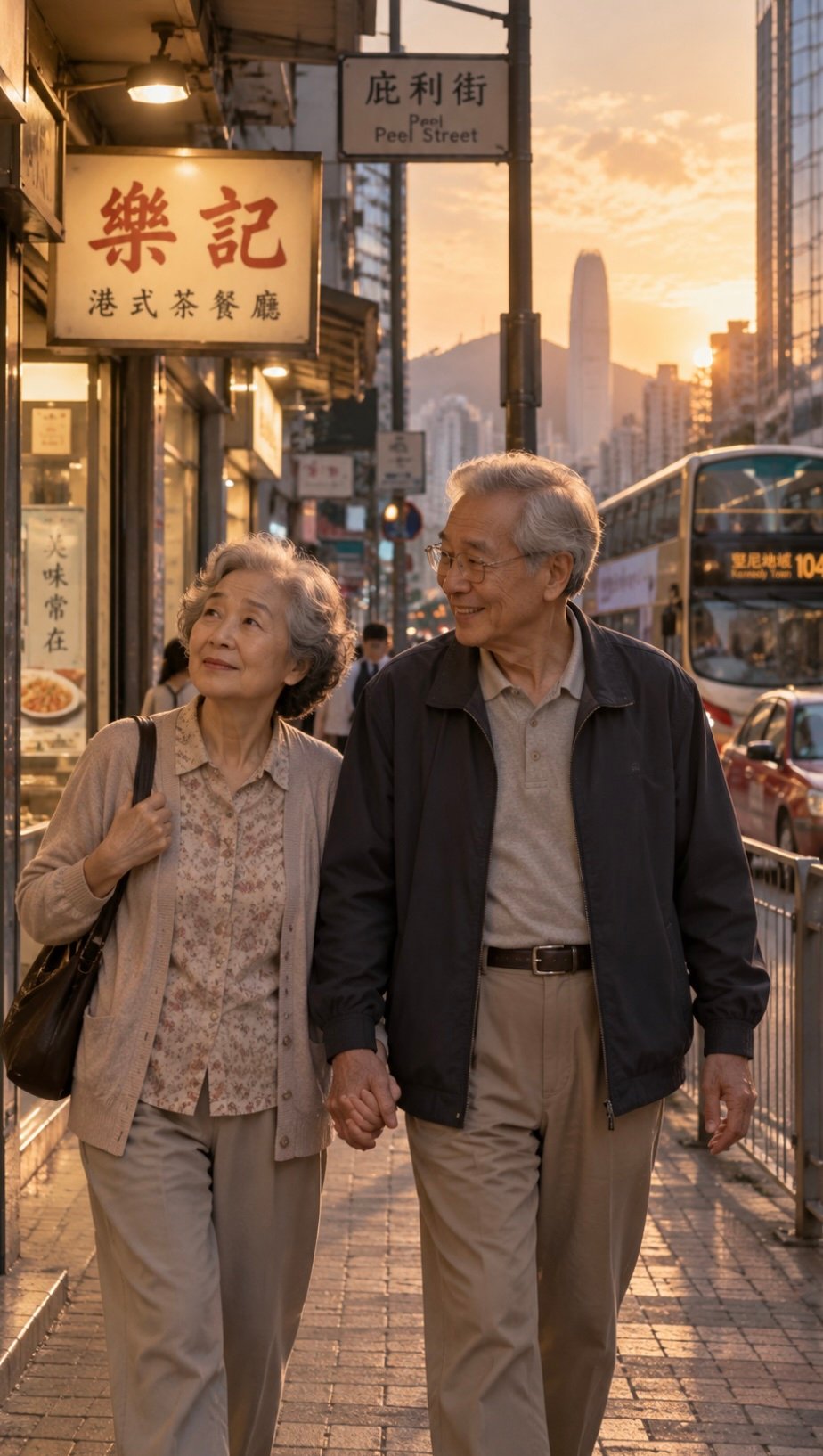 AI memory of old Hong Kong